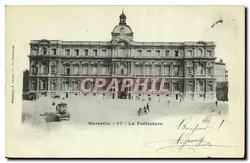 Cartes postales Marseille La Prefecture