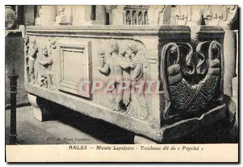 Cartes postales Arles Musee Lapidaire Tombeau dit de Psyche