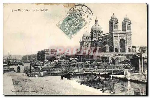 Cartes postales Marseille La Cathedrale