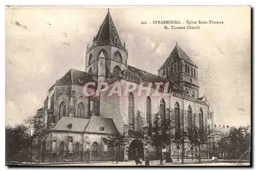 Cartes postales Strasbourg Eglise Saint Thomas