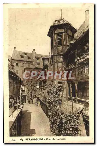 Cartes postales Strasbourg Cour du Corbeau