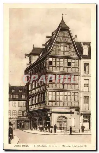 Cartes postales Strasbourg Maison Kammerzell