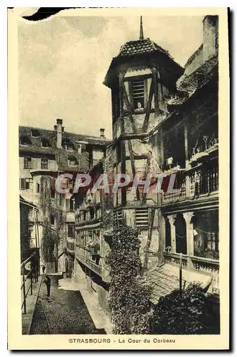 Cartes postales Strasbourg La Cour du Corbeau