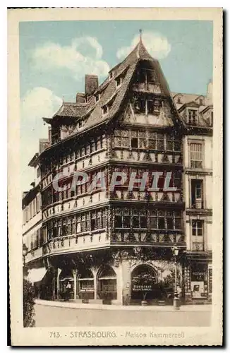 Cartes postales Strasbourg Maison Kammerzell
