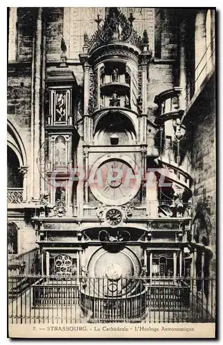 Cartes postales Strasbourg La Cathedrale l'Horloge Astronomique