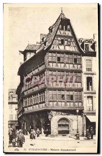 Cartes postales Strasbourg Maison Kammerzell