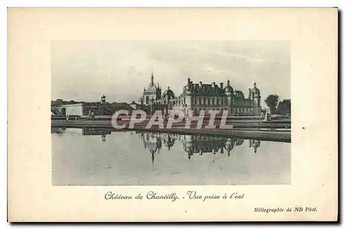 Ansichtskarte AK Chateau de Chantilly Vue prise a l'est