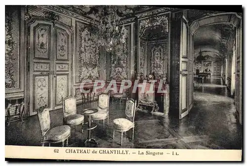 Ansichtskarte AK Chateau de Chantilly La Singerie