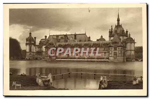 Ansichtskarte AK Les petits tableaux de l'Ile de France Chateau de Chantilly les Chateaux le pepip Chateau et la