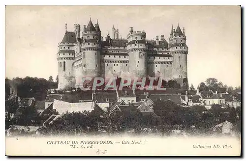 Cartes postales Chateau des Pierrefonds Cote Nord