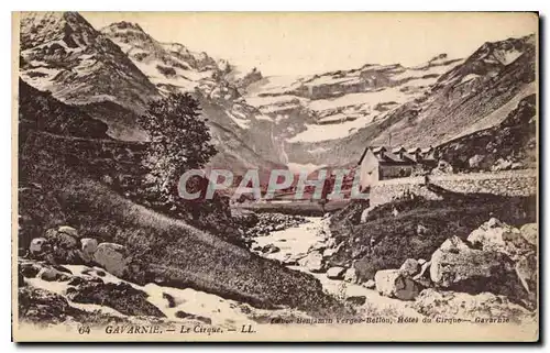 Cartes postales Gavarnie Le Cirque