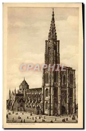 Cartes postales Strasbourg La Cathedrale