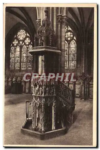 Cartes postales Cathedrale de Strasbourg la chaire