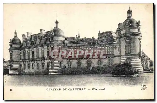 Ansichtskarte AK Chateau de Chantilly cote nord