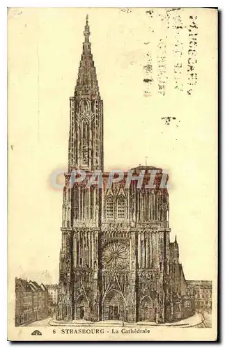 Cartes postales Strasbourg La Cathedrale