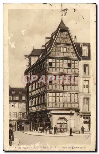 Cartes postales Strasbourg Maison Kammerzell