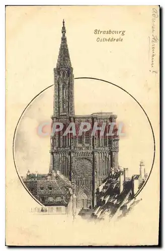 Cartes postales Strasbourg Cathedrale