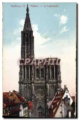 Cartes postales Strasbourg La Cathedrale