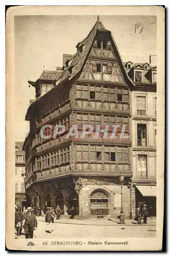 Cartes postales Strasbourg Maison Kammerzell