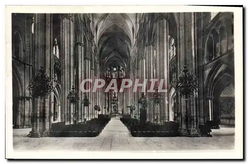 Cartes postales Bourges Cher Interieur de la Cathedrale la grande Nef