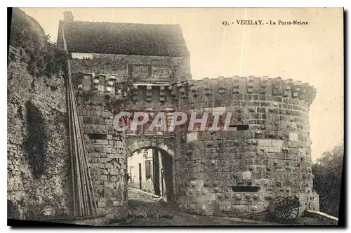 Cartes postales Vezelay La Porte Neuve