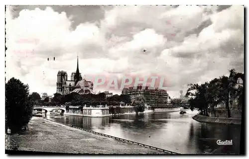 Ansichtskarte AK Paris Perspective sur Notre Dame