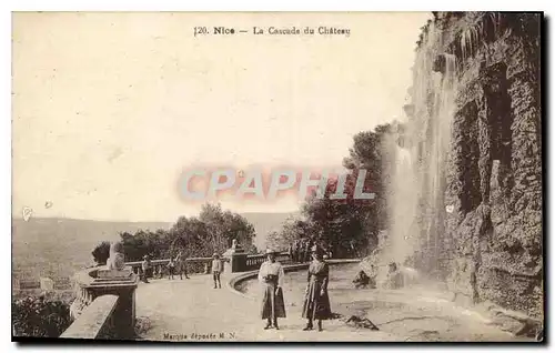 Cartes postales Nice La Cascade du Chateau