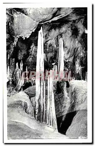 Cartes postales Les Pyrenees les grottes de Betharram Stalactites de la Grotte superieure