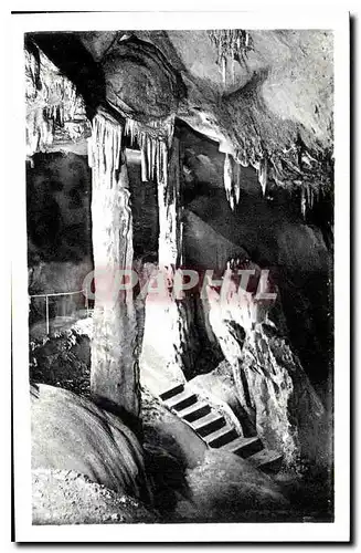 Cartes postales Les Pyrenees les grottes de Betharram Le Passage des Colonnes