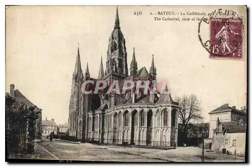 Cartes postales Bayeux La Cathedrale vue d'ensemble