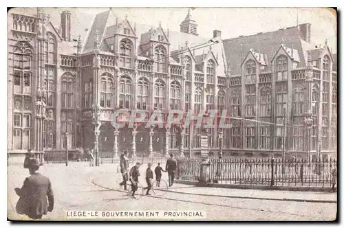 Cartes postales Liege Le Gouvernement provincial