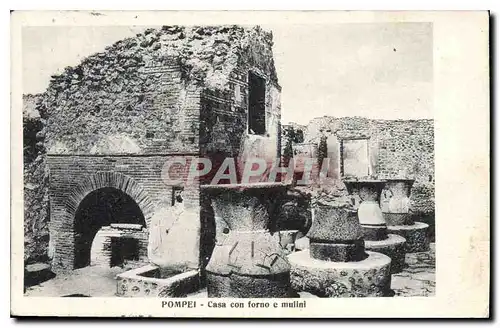 Ansichtskarte AK Pompei Casa con forno e mulini