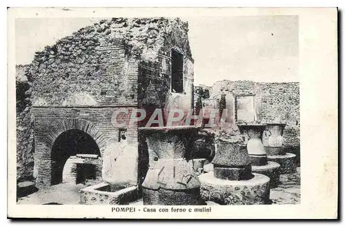 Cartes postales Pompei Casa con forno e mulini