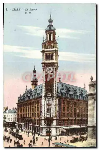 Cartes postales Lille La Bourse
