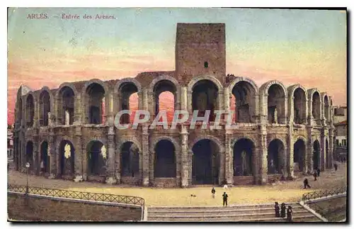 Cartes postales Arles Entree des Arenes