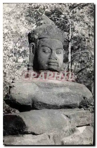 Cartes postales Angkor Thom Un beaut de la chaussee des beauts