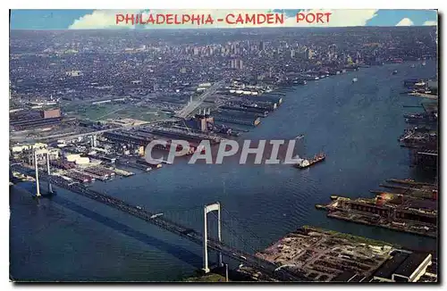 Ansichtskarte AK Philadelphia Camden port