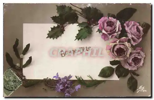 Cartes postales Bonne Fete Fleurs