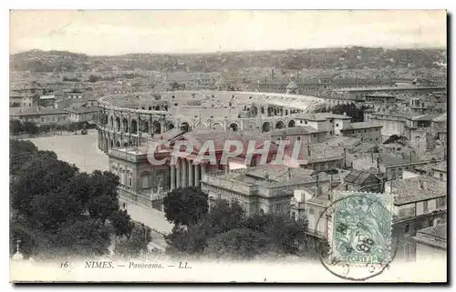 Cartes postales Nimes Panorama