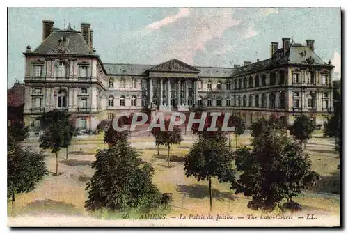 Cartes postales Amiens Le Palais de Justice