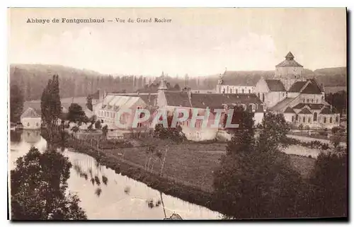 Ansichtskarte AK Abbaye de Fontgombaud Vue du Grand Rocher