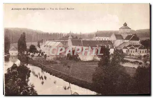 Cartes postales Abbaye de Fontgombaud Vue du Grand Rocher