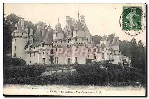 Cartes postales Usse Le Chateau Vue d'Ensemble