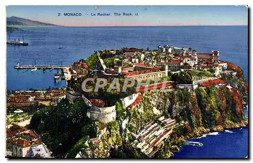 Cartes postales Monaco Le Rocher