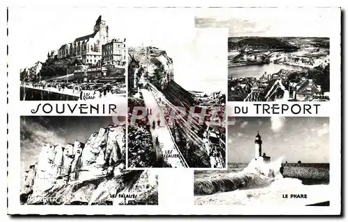 Cartes postales Souvenir du Treport Phare