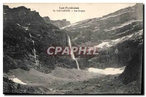 Cartes postales Les Pyrenees Gavarnie Le Cirque