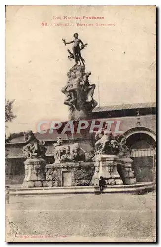 Ansichtskarte AK Les Hautes Pyrenees Tarbes Fontaine