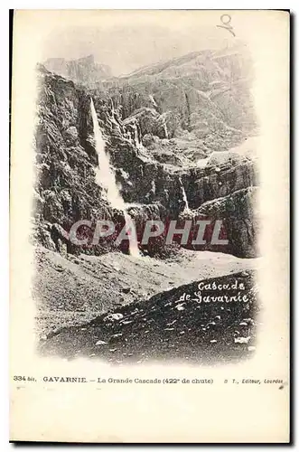 Cartes postales Gavarnie le Grande Cascade