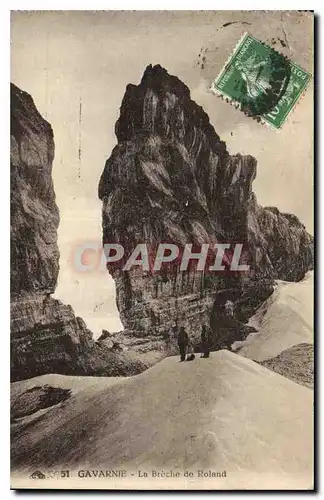 Cartes postales Gavarnie la Breche de Roland