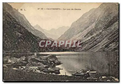 Cartes postales Cauterets le Lac de Gaube